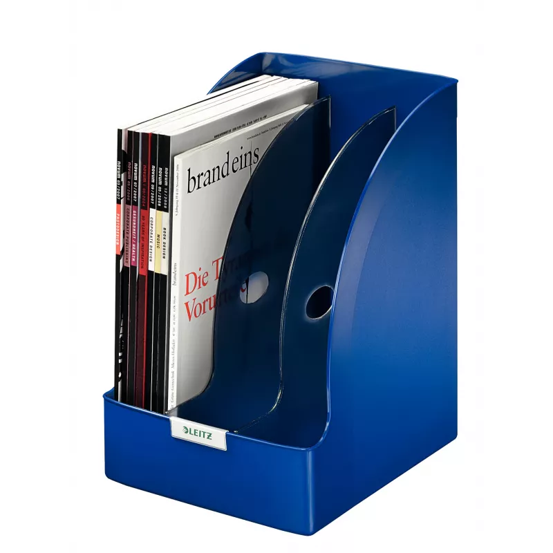 Leitz ajakirjamapp Plus Jumbo, sinine, plastik, A4, 20,5 cm, 740 g