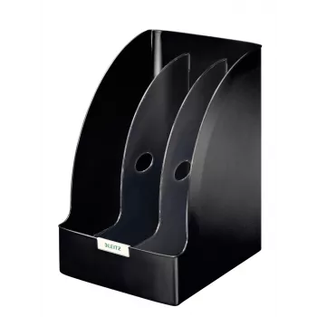 Leitz ajakirjamapp Plus Jumbo, must, plastik, A4, 20,5 cm, 213 mm, 321 mm