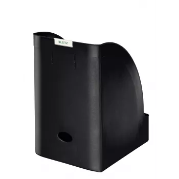 Leitz ajakirjamapp Plus Jumbo, must, plastik, A4, 20,5 cm, 213 mm, 321 mm
