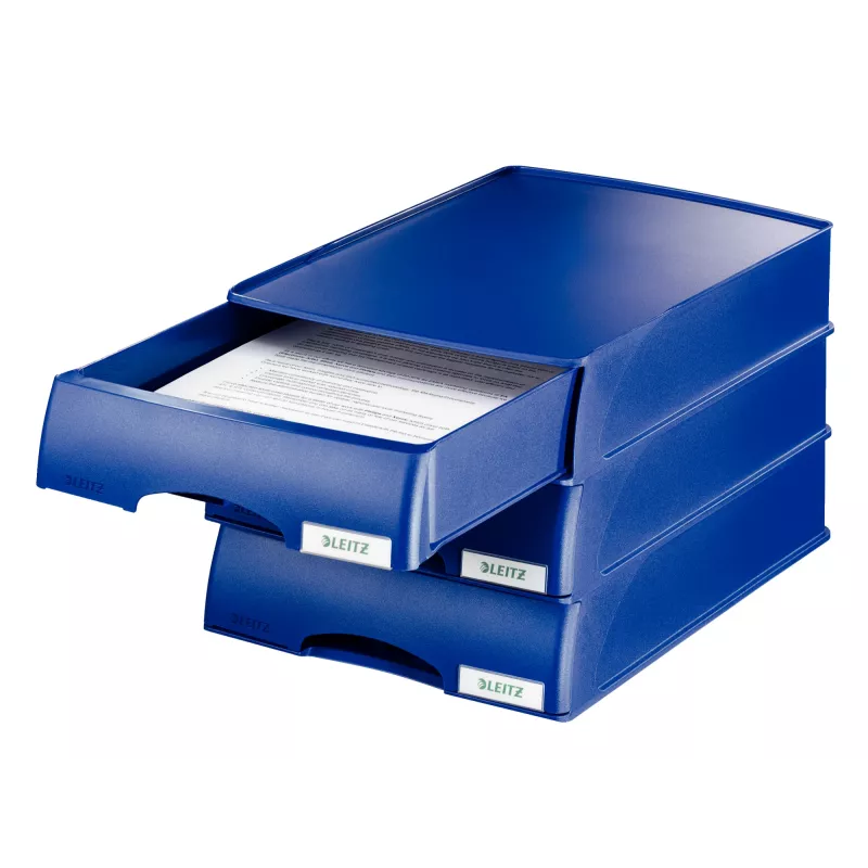 Leitz kirjaalus Sahtliüksus Plus, plastist, sinine, A4, 234 x 325 x 53 mm, 255 mm, 376 mm