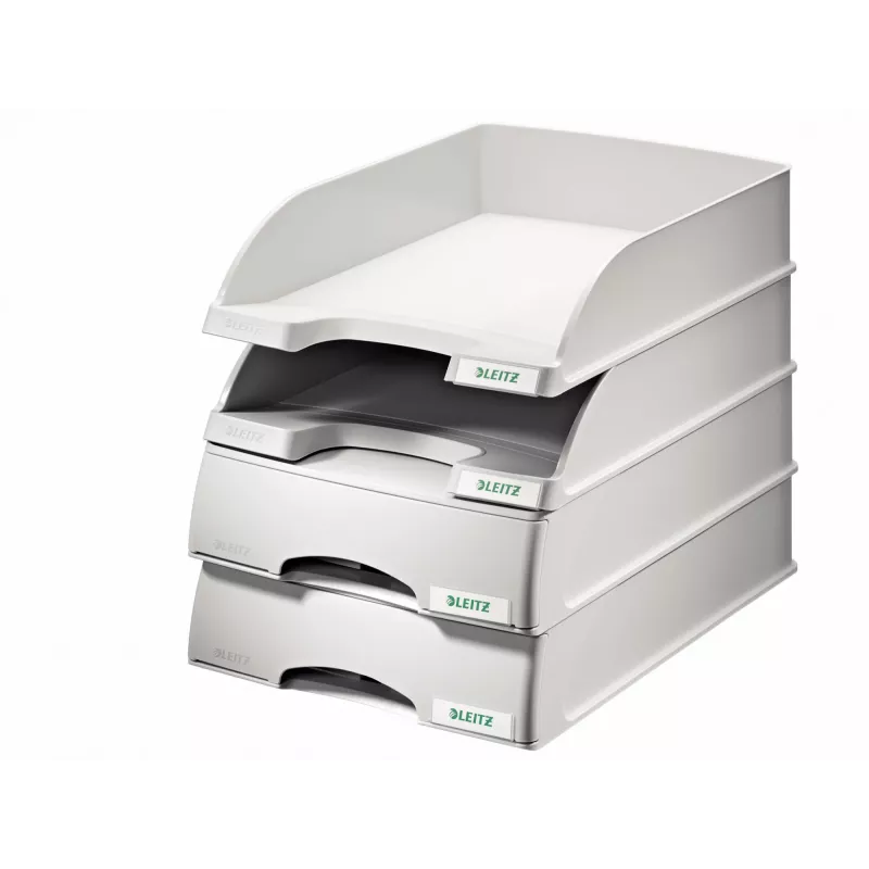 Leitz kirjaalus Sahtliüksus Plus, plastist, hall, A4, 234 x 325 x 53 mm, 255 mm, 376 mm