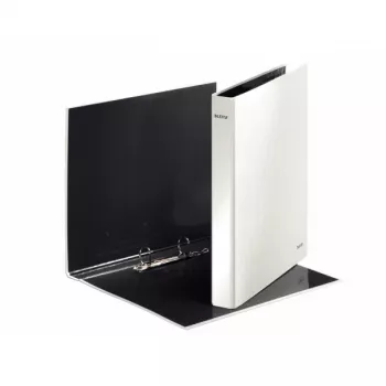 Leitz Ringbinder WOW Lamineeritud A4+ 2DR/25mm, A4, kartong, valge, 250 lehte, 80 g/m², 2,5 cm