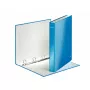 Leitz Ringbinder WOW Lamineeritud A4+ 4DR/25mm, A4, Kartong, Sinine, 230 lehte, 80 g/m², 2,5 cm