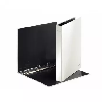 Leitz rõngaskaust WOW lamineeritud A4+ 4DR/25mm, A4, kartong, valge, 230 lehte, 80 g/m², 2,5 cm