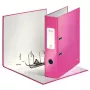 Leitz Lever Arch File 180° WOW POB/Lamineeritud A4/80mm, A4, Kartong, Roosa, 600 lehte, 80 g/m², 8 cm