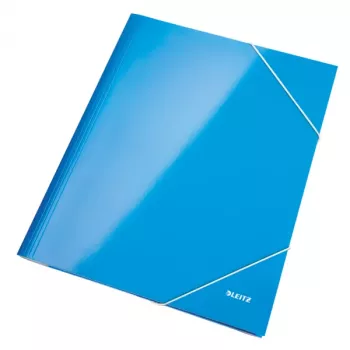 Leitz 3-klapiga kaust WOW Card/POB A4, A4, polüpropüleen (PP), sinine, 250 lehte, 80 g/m², paber