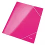 Leitz 3 klapiga mapp WOW Card/POB A4, A4, polüpropüleen (PP), roosa, 250 lehte, 80 g/m², paber