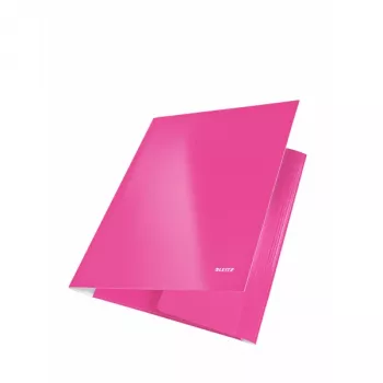 Leitz 3 klapiga mapp WOW Card/POB A4, A4, polüpropüleen (PP), roosa, 250 lehte, 80 g/m², paber