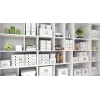 Leitz Click & Store WOW DVD hoiukarp, valge, kartong, 206 mm, 325 mm, 147 mm, 570 g