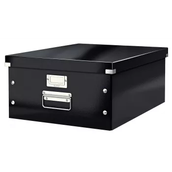 Leitz Click & Store WOW suur hoiukarp, must, papp, 369 mm, 482 mm, 200 mm, 1,28 kg