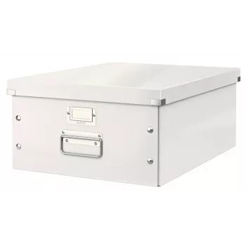 Leitz Click & Store WOW suur hoiukast, valge, kartong, 369 mm, 482 mm, 200 mm, 1,28 kg