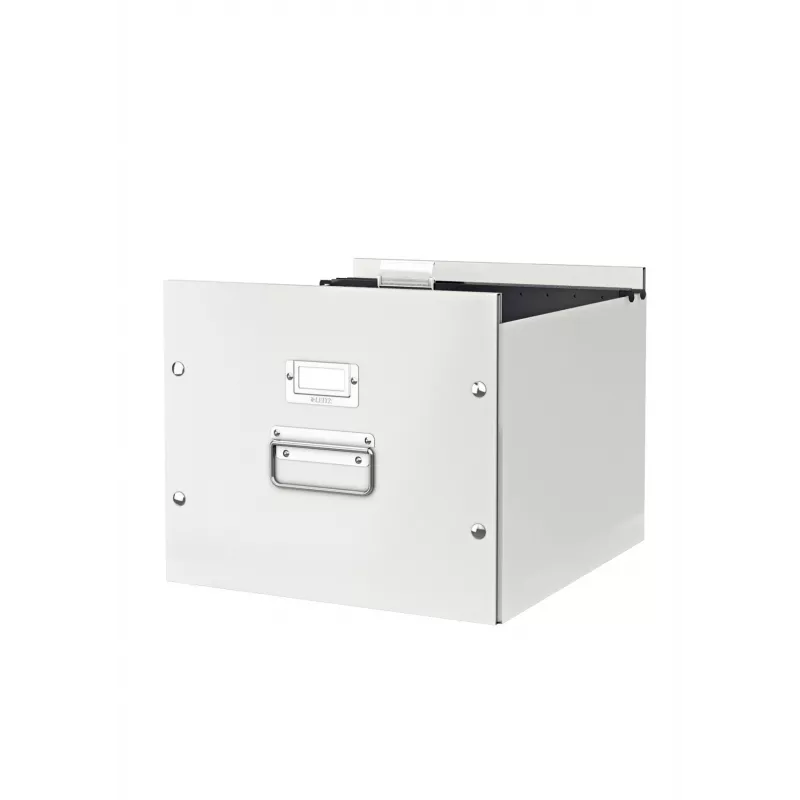 Leitz Click & Store WOW rippsäilikarbox, valge, kartong, 1,21 kg