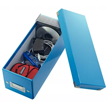 Leitz Click & Store WOW CD hoiukarp, sinine, papp, 143 mm, 352 mm, 136 mm, 440 g