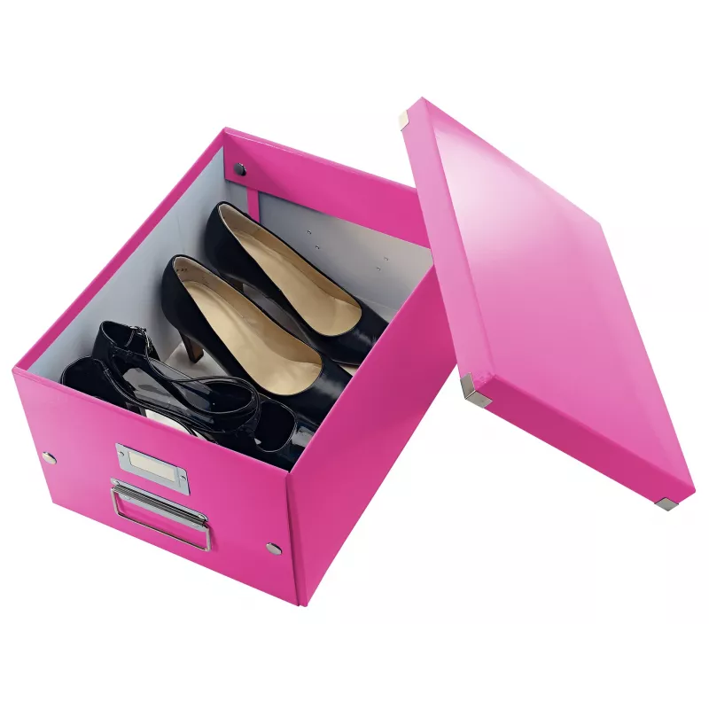 Leitz Click & Store WOW Medium kast, roosa, kartong, 16,7 L, 281 mm, 200 mm, 265 x 335 x 188 mm