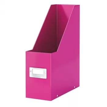 Leitz Click & Store WOW ajakirjatugi, roosa, papp, 103 mm, 253 mm, 330 mm, 95 x 245 x 310 mm