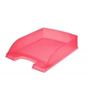 Leitz kirjaalus Standard Plus Frosty Standard, plastikust, punane, A4, 255 x 357 x 70 mm, 270 g