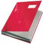 Leitz Design Signature Book 18 vahelehega, A4, punane, papp, A4, 240 mm, 25 mm, 340 mm