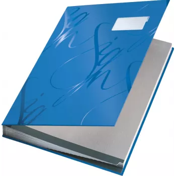 Leitz Design allkirjaraamat 18 vahelehega A4, sinine, papp, A4, 240 mm, 1020 mm, 340 mm