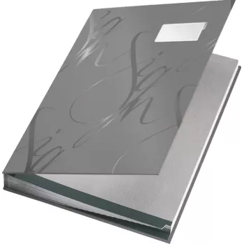 Leitz Design Signature raamat 18 vahelehega A4, Hall, Kartong, A4, 240 mm, 25 mm, 320 mm