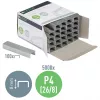 Leitz klambrid Power Performance P4 26/8 karp 5000 tk, klambripakk, 26/8, 8 mm, 100 klambrit, kinnitamine, 26/8