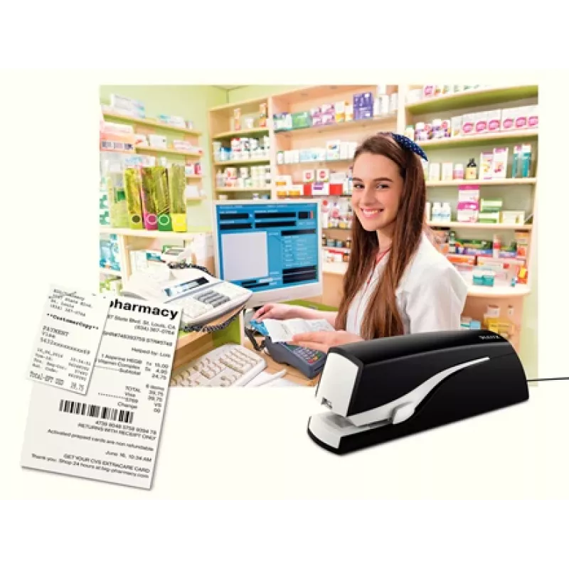 Leitz elektriline klambritangid 5533 NeXXt lame Clinch 20 lehte, 20 lehte, 200 klambrit, 2 cm, 1 cm, Plastik, Must, Valge