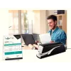 Leitz elektriline klambritangid 5533 NeXXt lame Clinch 20 lehte, 20 lehte, 200 klambrit, 2 cm, 1 cm, Plastik, Must, Valge