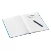Leitz Notebook WOW A4 ruuduline kõva kaanega 90g/80 lehte, sinine, A4, 80 lehte, 80 g/m², ruuduline paber, kõva kaas
