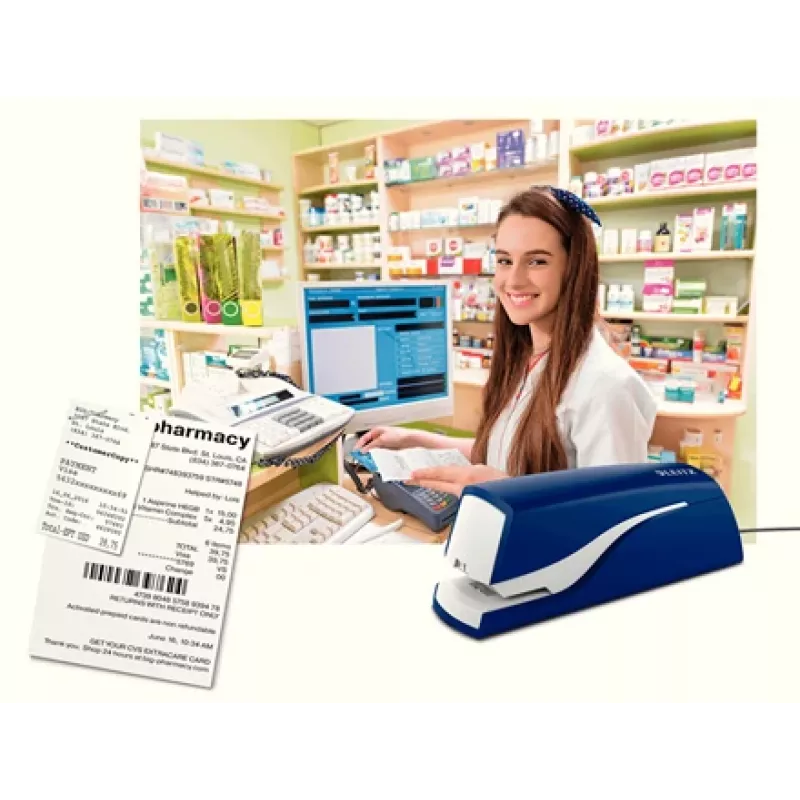 Leitz elektriline klammerdaja 5532 NeXXt 10 lehte, 10 lehte, 200 klambrit, 1 cm, 1 cm, plast, sinine