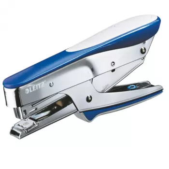 Leitz klammerdaja 5545, 15 lehte, pealtlaadimine, 15 lehte, sinine, metallik, P2, metall, plastik, 4,35 cm, pealt