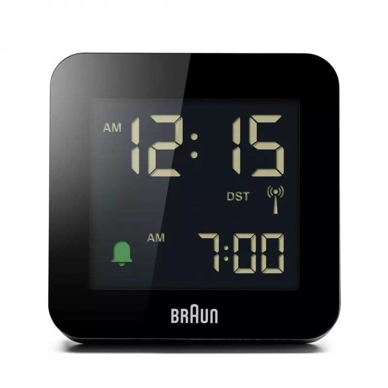 Braun BC09-DCF digitaalne äratuskell Must