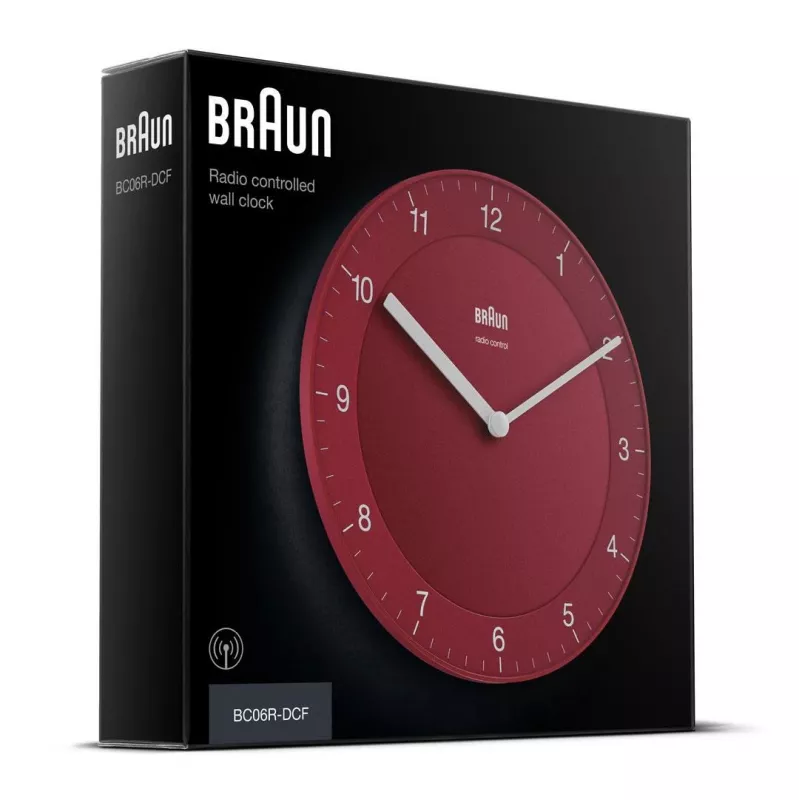 Braun BC06R-DCF kvartskell Circle Red