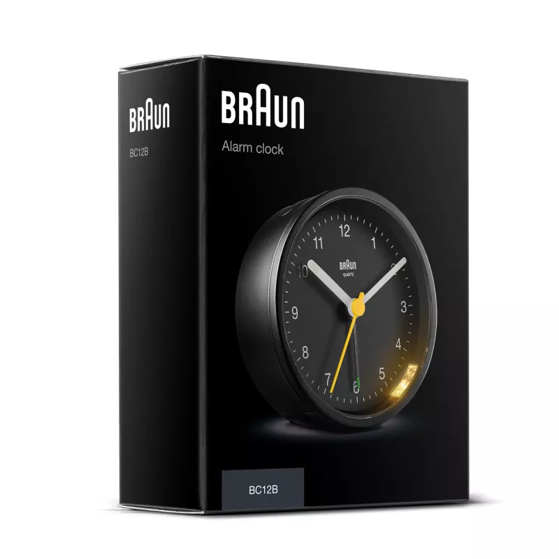 Braun BC12 kvartsäratuskell Must