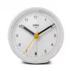 Braun BC12W kvarts äratuskell valge