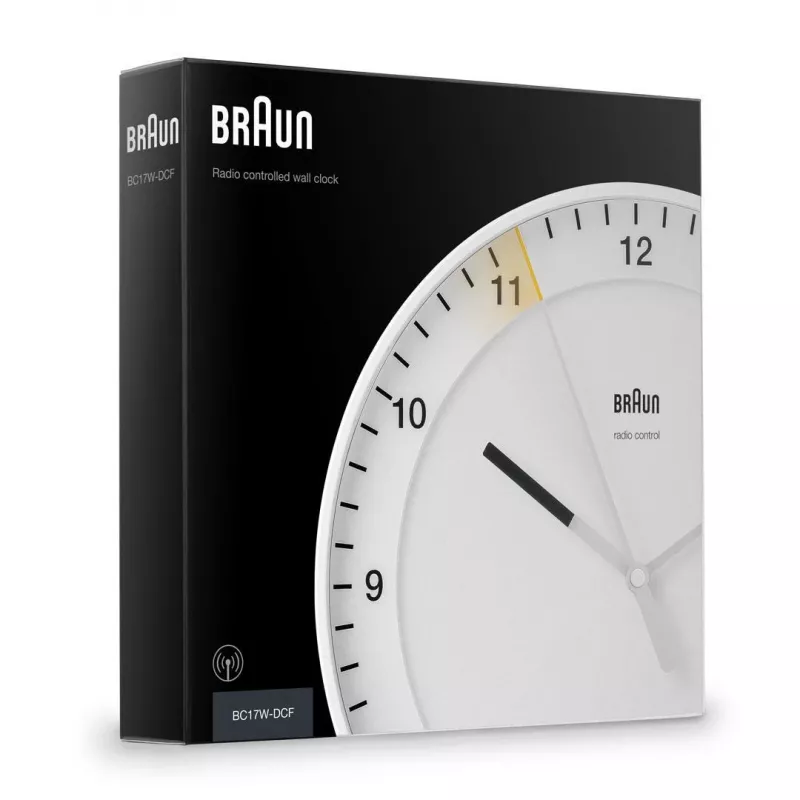 Braun BC 17 mehaaniline kell, muud, valge