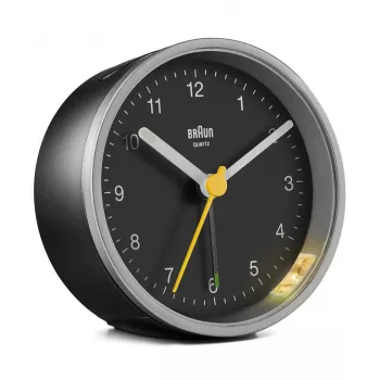 Braun BC12SB kvartsäratuskell Must, Hõbedane