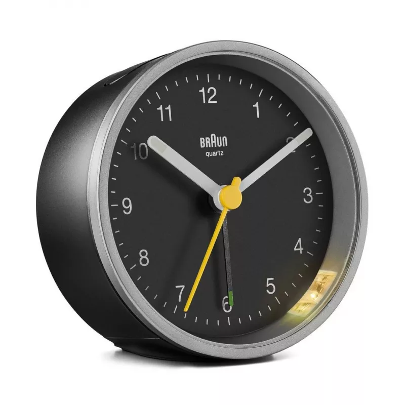 Braun BC12SB kvartsäratuskell Must, Hõbedane