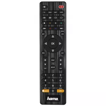 Hama 00012306 kaugjuhtimispult IR Juhtmevaba DVD/Blu-ray, STB, TV, VCR Vajutusnupud