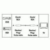 Hama Video Connecting kaabel RCA (phono) Plug - RCA (phono) Plug, 3 m komposiitvideokaabel Must