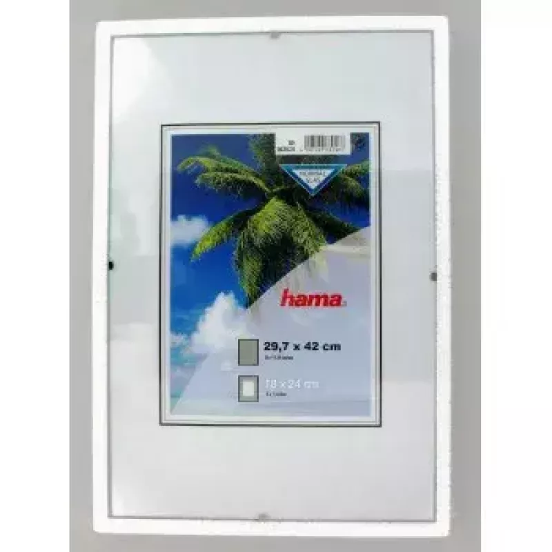 Hama Clip-Fix 29,7 x 42 cm läbipaistev klaasraam