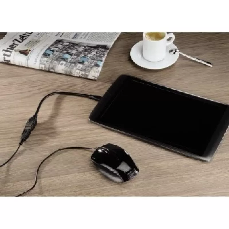 Hama USB 2.0 adapterkaabel USB-kaabel 0,15 m USB A Micro-USB B Must