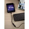 Hama USB 2.0 adapterkaabel USB-kaabel 0,15 m USB A Micro-USB B Must