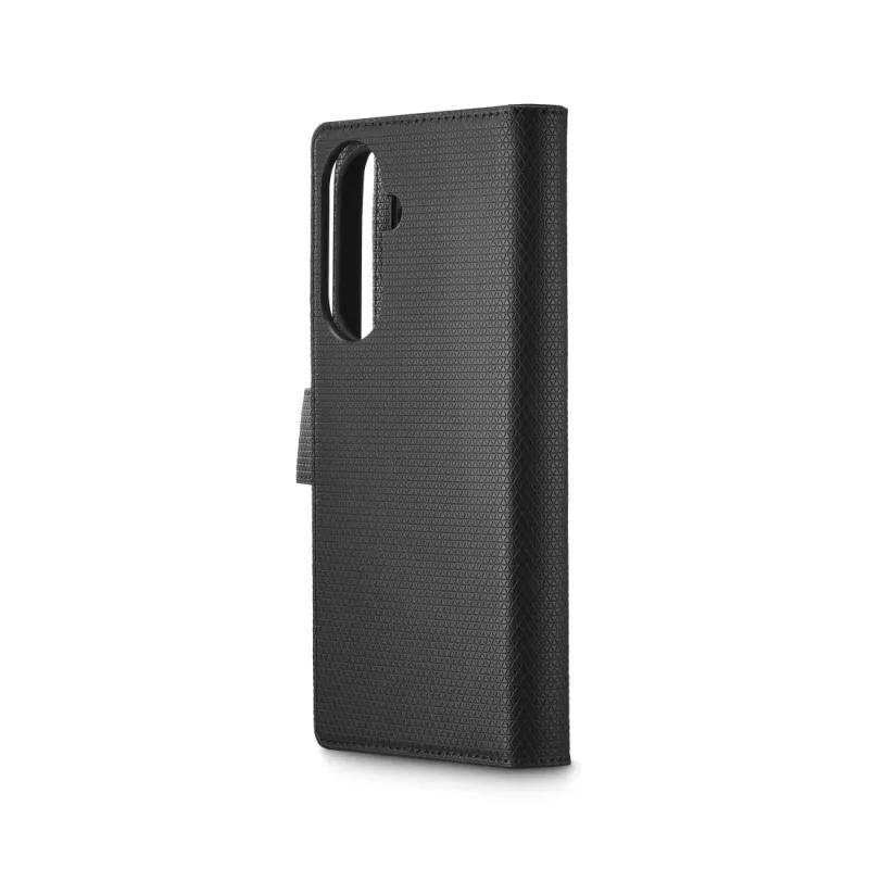 Must rock Booklet 2‑1 Samsung Galaxy A57 5G jaoks, must, 1 tk