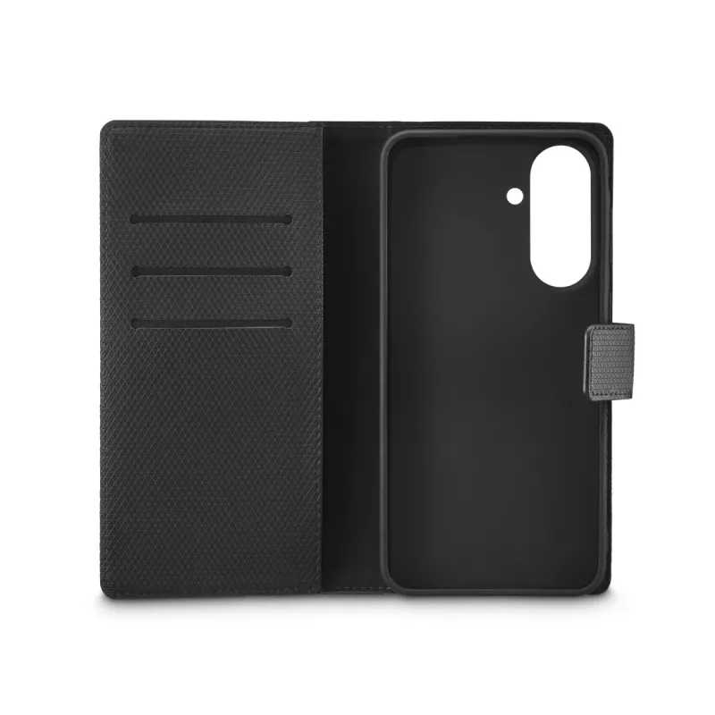 Must rock Booklet 2‑1 Samsung Galaxy A57 5G jaoks, must, 1 tk