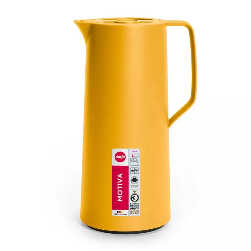 EMSA Motiva Single teekann 1000 ml Kollane