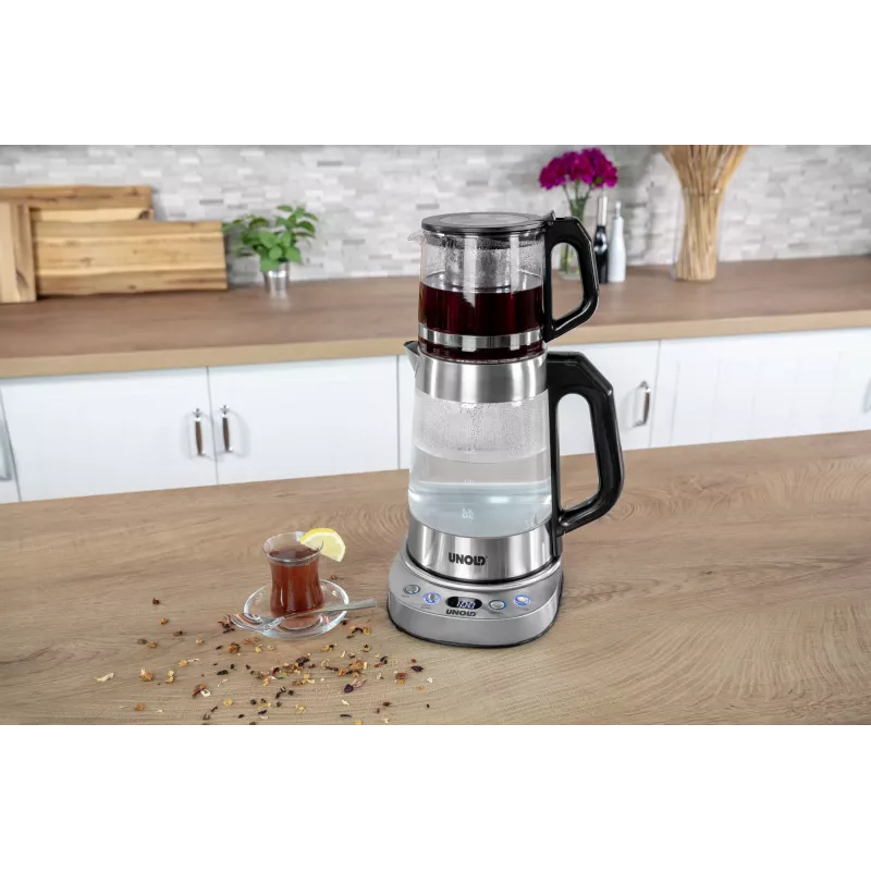 Unold 18215 Samowar Selin elektriline veekeetja 1,7 L 1800 W roostevaba teras