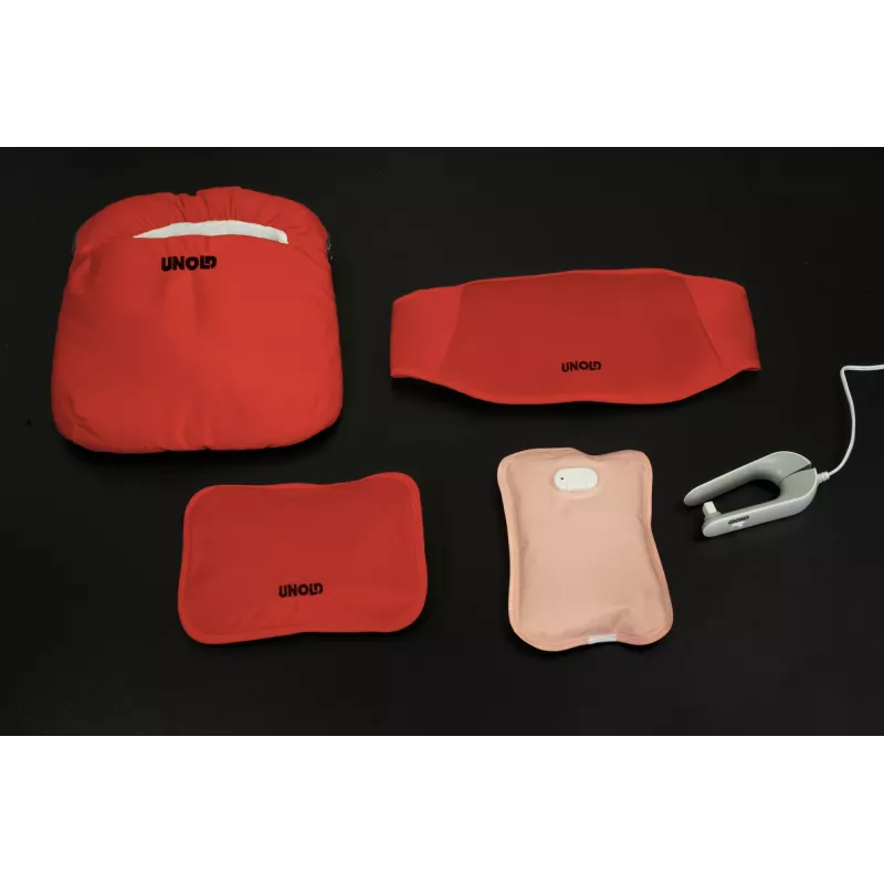 Unold Wärmi Premium Set - elektriline soojakott 86023 elektriline kuumaveepudel 380 W Punane