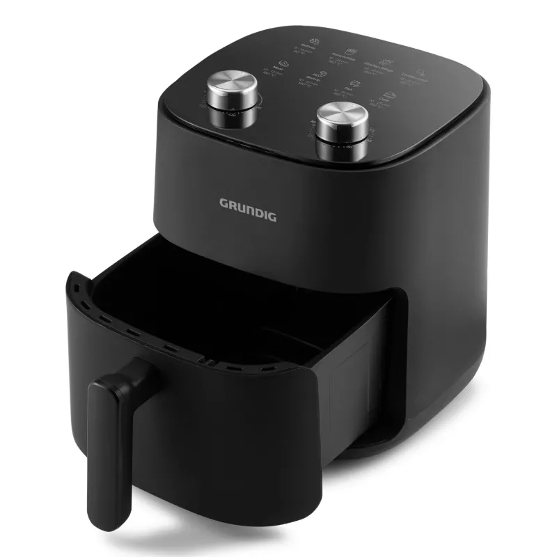 Grundig FRY 6321 L Single 4,7 L eraldiseisev 1500 W kuumaõhufritüür Must
