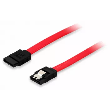 Equip SATA II kaabel, 0,5m, 0,5 m, SATA II, SATA 7-pin, SATA 7-pin, Isane/Isane, Punane