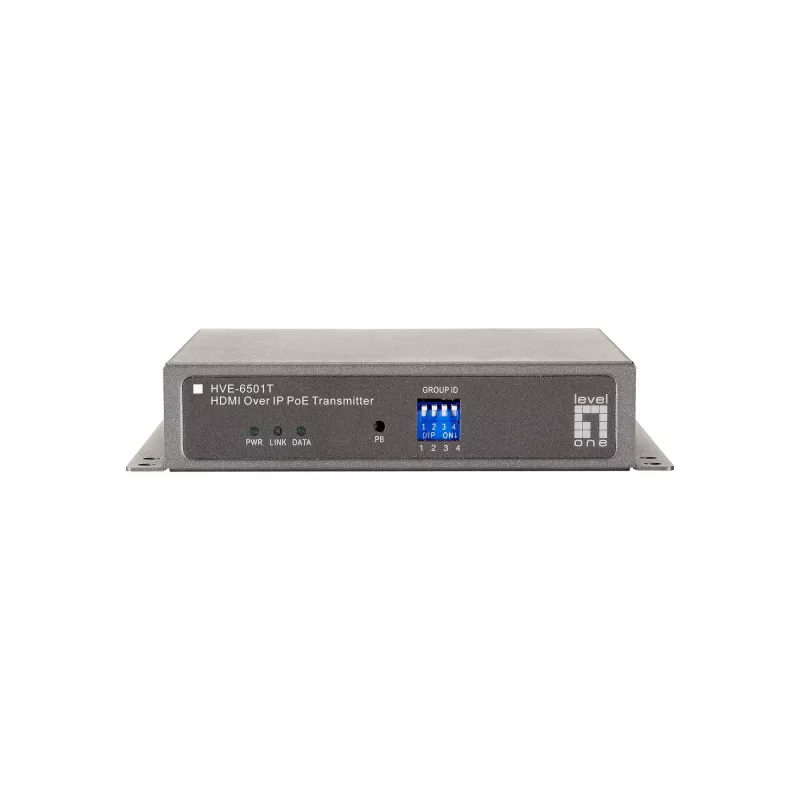 LevelOne HDMI üle IP PoE saatja, 1920 x 1080 pikslit, AV-saatja, hall, HDCP