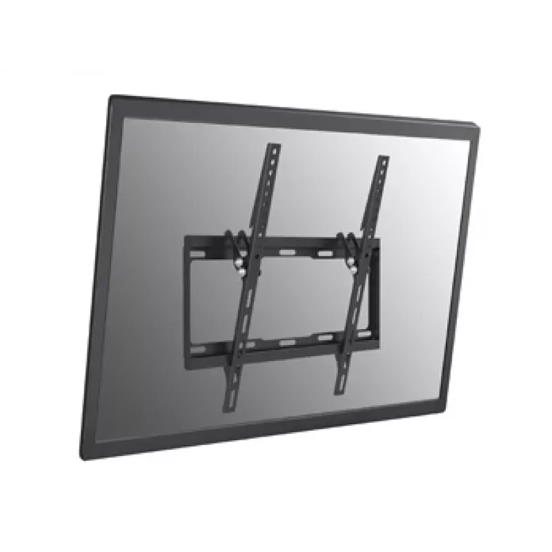 Equip 32-tolline kuni 55-tolline kallutatav teleri seinakinnitusklamber, 81,3 cm (32 tolli), 139,7 cm (55 tolli), 200 x 200 mm, 400 x 400 mm, teras, must